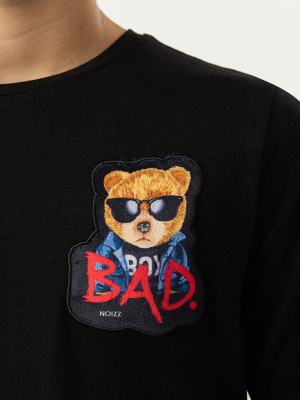 LONG SLEEVE T Black / 14