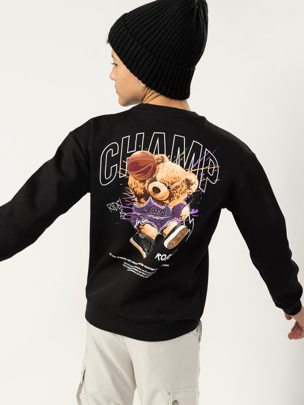 SWEATSHIRT Black / 14
