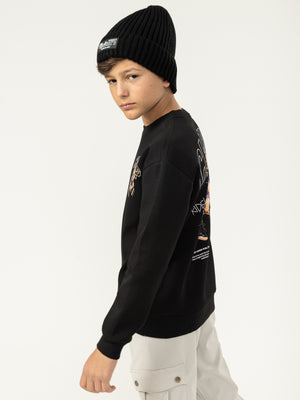 SWEATSHIRT Black / 14
