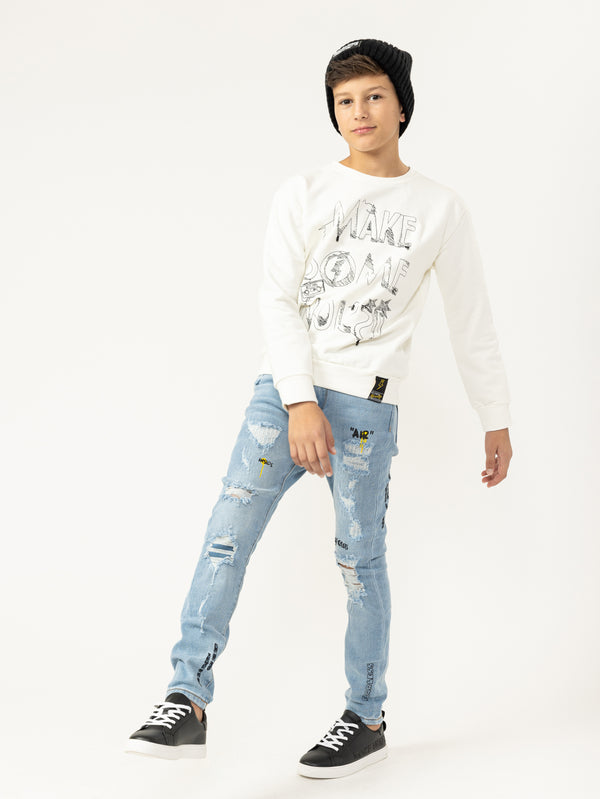 SWEATSHIRT Cream / 14