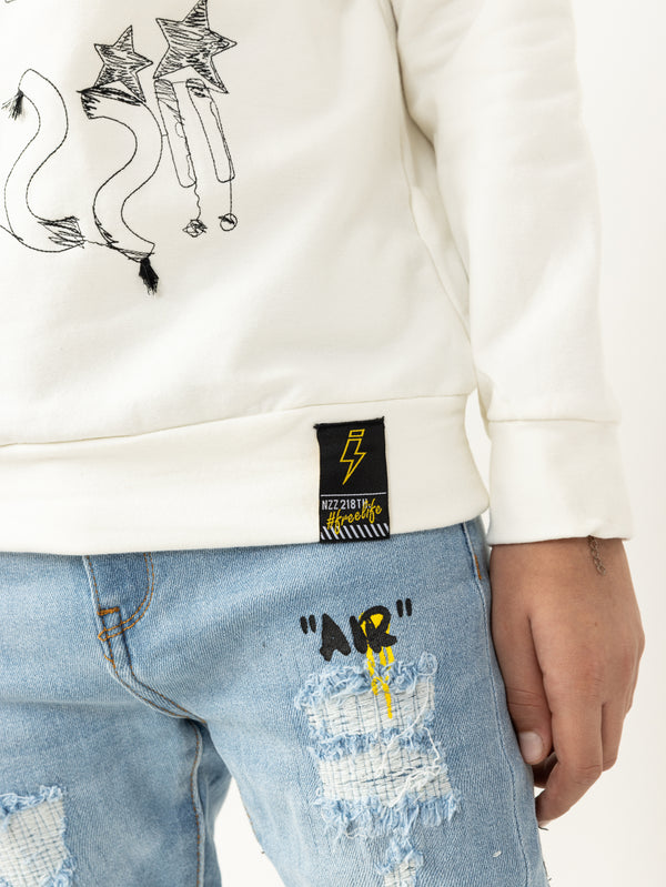 SWEATSHIRT Cream / 14