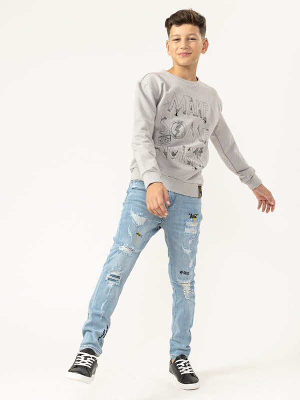SWEATSHIRT Gray / 14