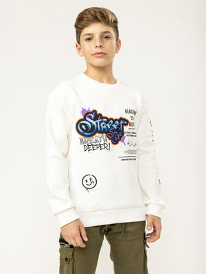 SWEATSHIRT Cream / 14