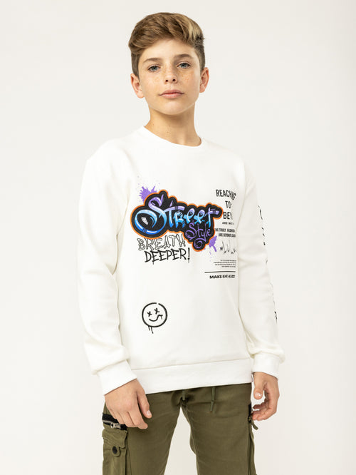 SWEATSHIRT Cream / 14
