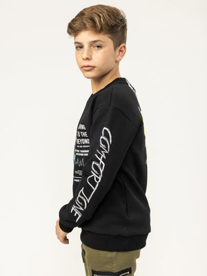SWEATSHIRT Black / 14