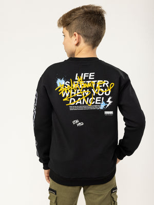 SWEATSHIRT Black / 14