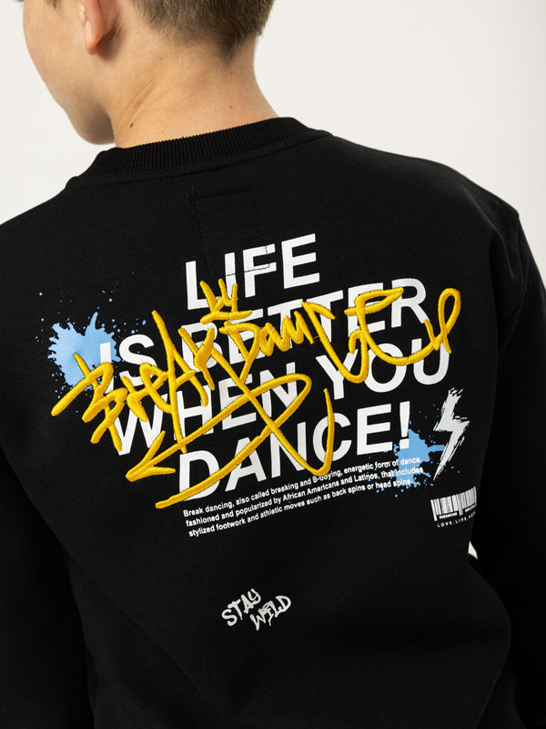 SWEATSHIRT Black / 14