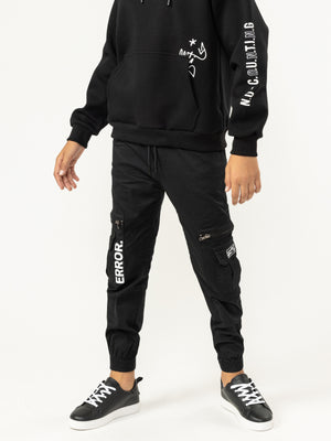 WOVEN PANTS Black / 14