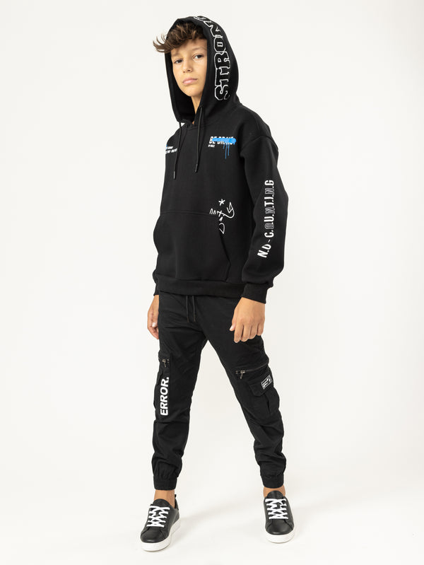 WOVEN PANTS Black / 14