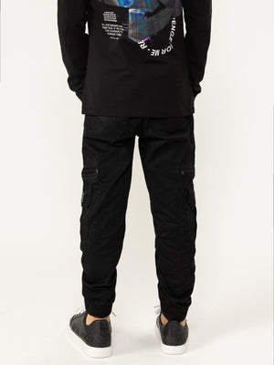 WOVEN PANTS Black / 14