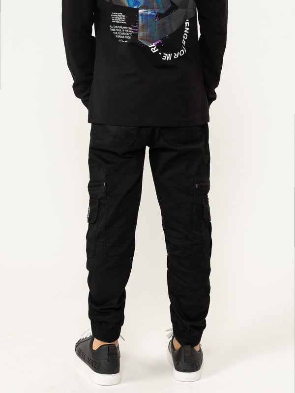 WOVEN PANTS Black / 14