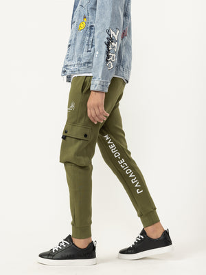SWEATPANTS Army / 14