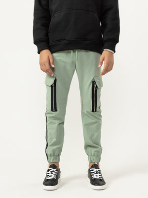 WOVEN PANTS Mint Green / 14