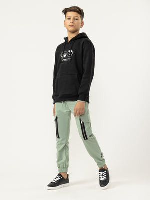 WOVEN PANTS Mint Green / 14