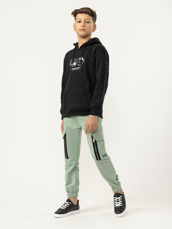WOVEN PANTS Mint Green / 14