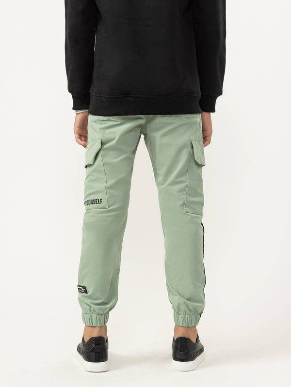 WOVEN PANTS Mint Green / 14