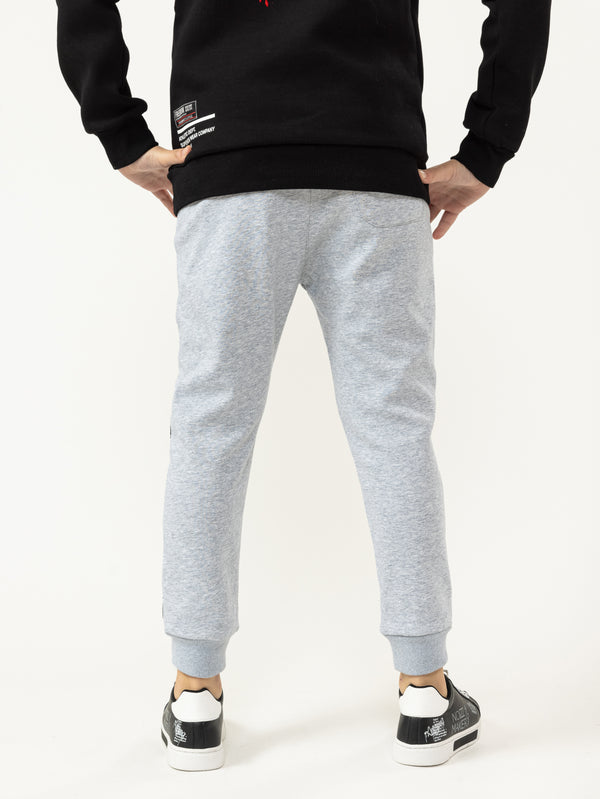 SWEATPANTS Grey Melange / 14
