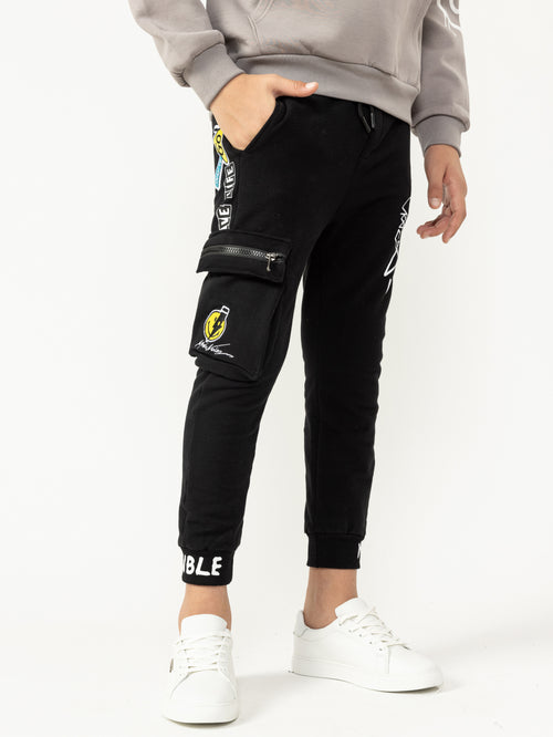 SWEATPANTS Black / 14