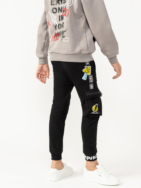 SWEATPANTS Black / 14