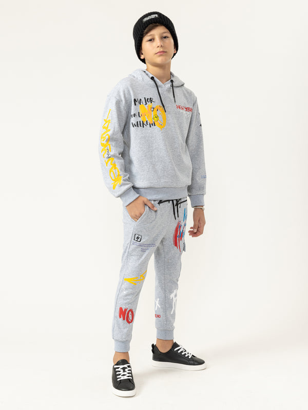 FASHION SET BOTTOM Gray-Melange / 14