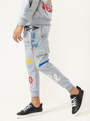 FASHION SET BOTTOM Gray-Melange / 14