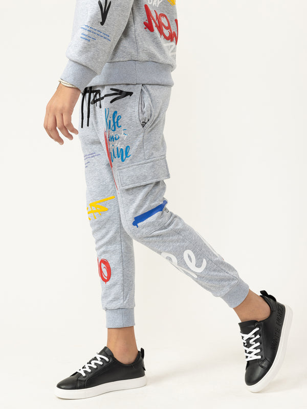 FASHION SET BOTTOM Gray-Melange / 14