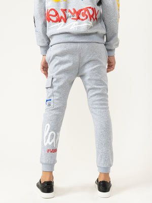 FASHION SET BOTTOM Gray-Melange / 14