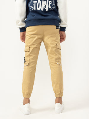 WOVEN PANTS Stone / 14