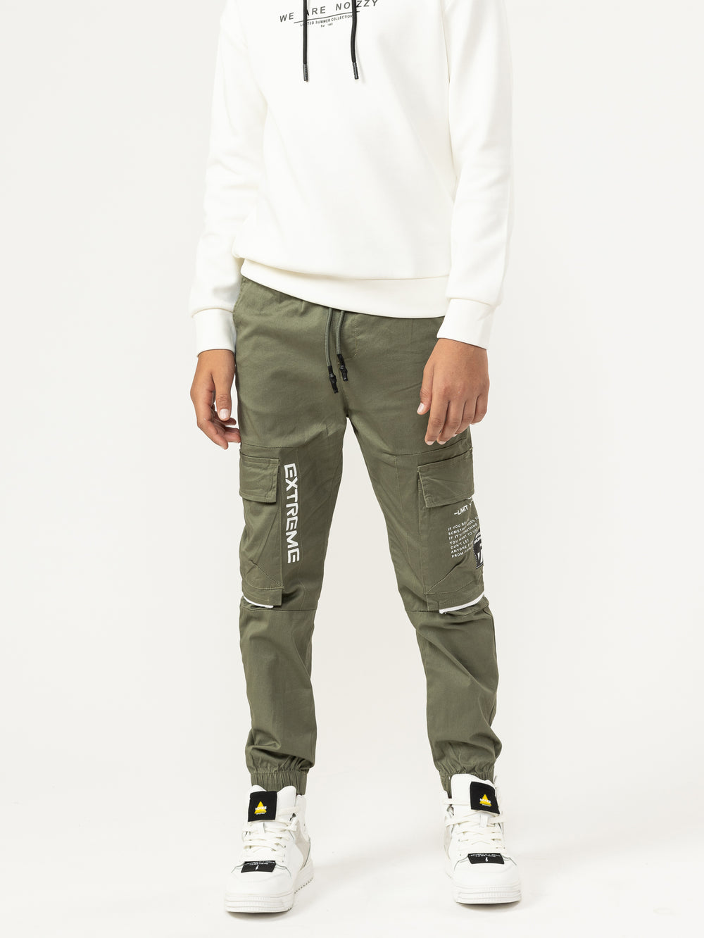 WOVEN PANTS Stone / 14