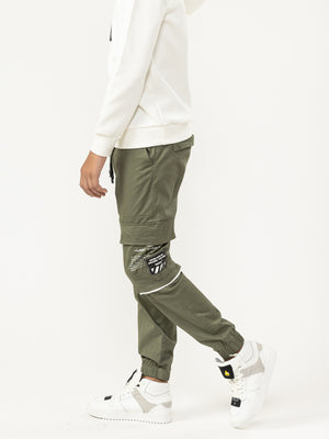 WOVEN PANTS Army / 14
