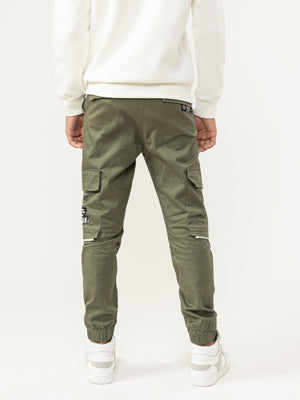 WOVEN PANTS Army / 14