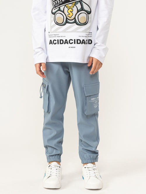 WOVEN PANTS Blue / 14