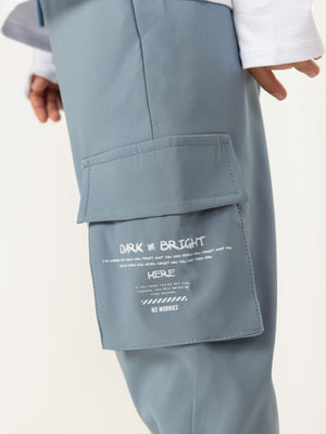 WOVEN PANTS Blue / 14