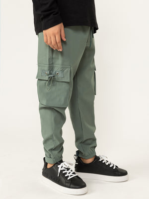 WOVEN PANTS Green / 14