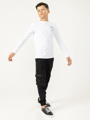 WOVEN PANTS Black / 14
