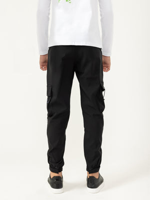 WOVEN PANTS Black / 14