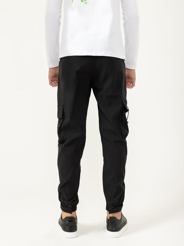 WOVEN PANTS Black / 14