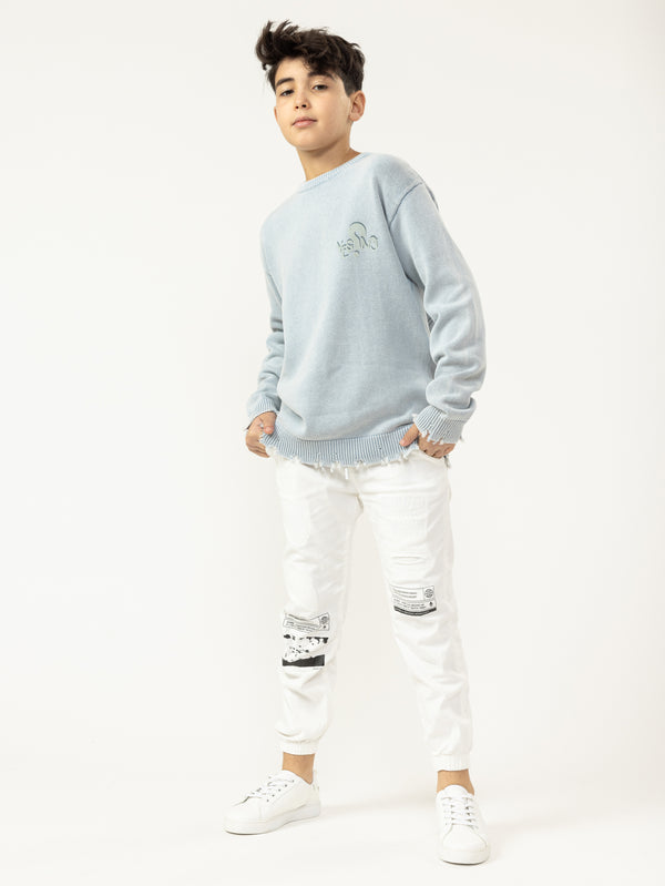 WOVEN PANTS White / 14