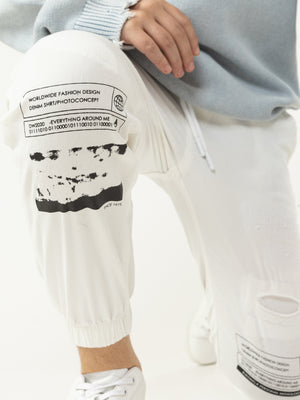 WOVEN PANTS White / 14