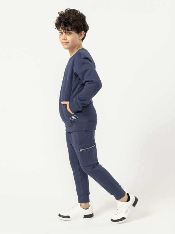 BASIC SET BOTTOM Navy / 14