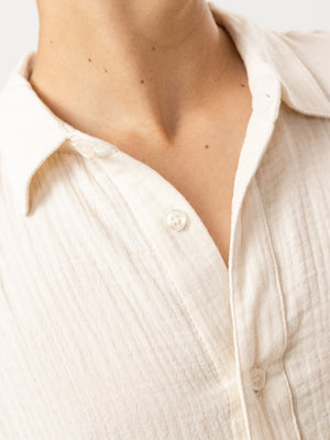 FASHION BUTTONNED SHIRTS Cream / 14