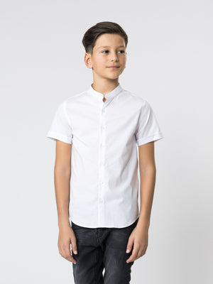 SHORT WOVEN SHIRT White / 14