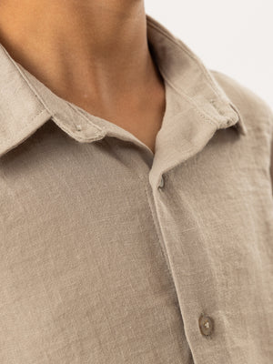 FASHION BUTTONNED SHIRTS Stone / 14