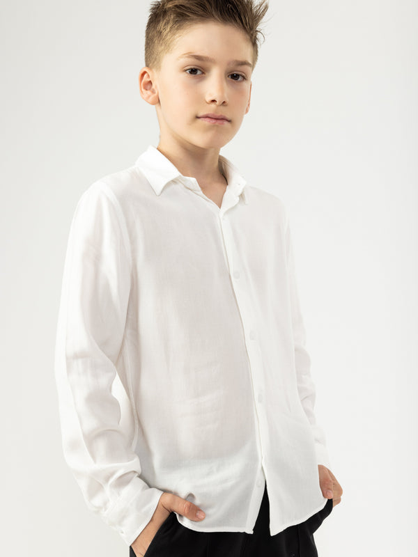 FASHION BUTTONNED SHIRTS Cream / 14