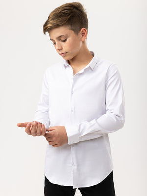 PREMIUM BUTTONNED SHIRTS White / 14