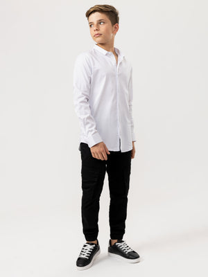 PREMIUM BUTTONNED SHIRTS White / 14