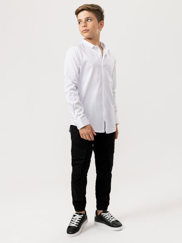 PREMIUM BUTTONNED SHIRTS White / 14