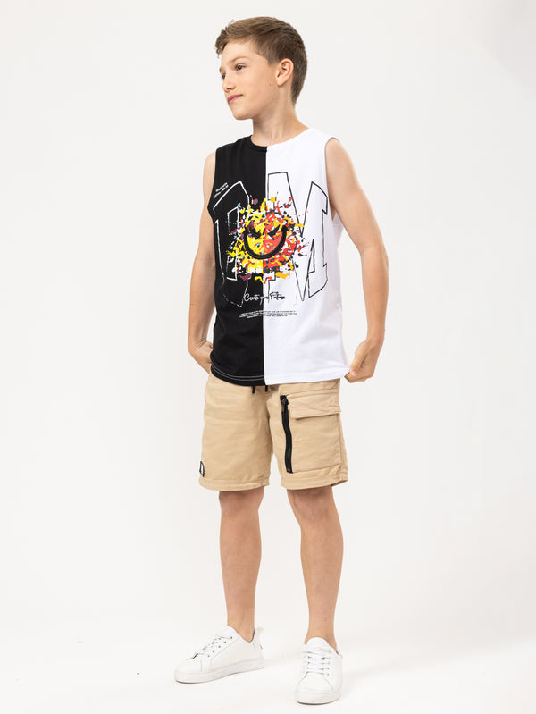 TANK TOPS Black / White / 14