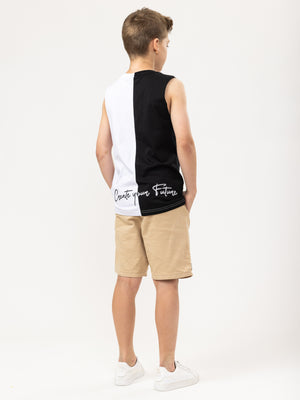TANK TOPS Black / White / 14