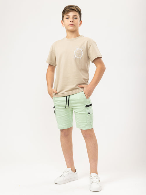 KNITTED BERMUDA Mint / 14